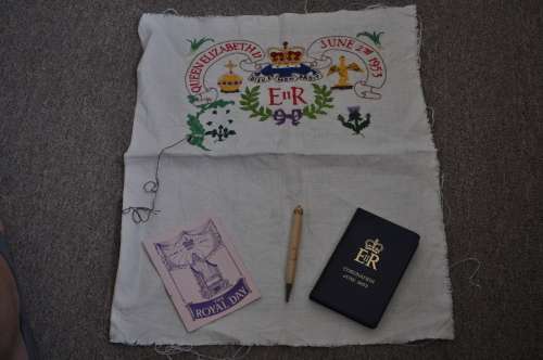 Coronation of Queen Elizabeth II memrobelia